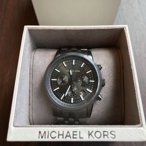 MICHAEL KORS Scout Chronograph Gunmetal Watch